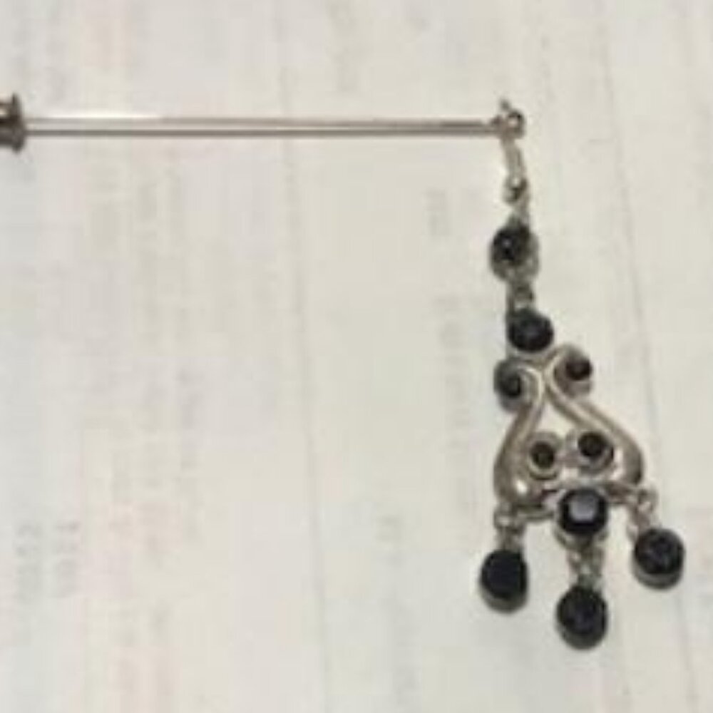 Black Hijab Stick Pin